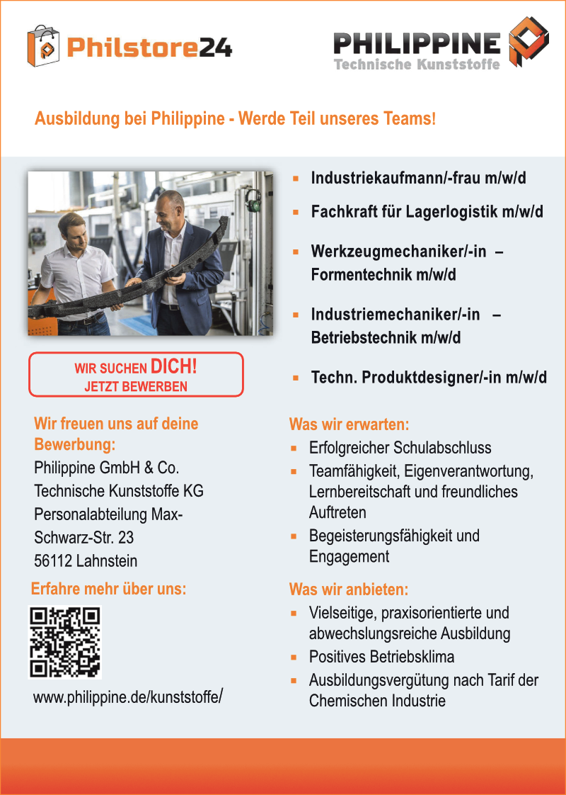 Ausbildung bei Philippine